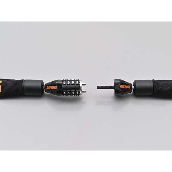 新しい　ボクス付き 12月23日出荷】デイトナ ストロンガーワイヤーロック 直径15mm サイズ