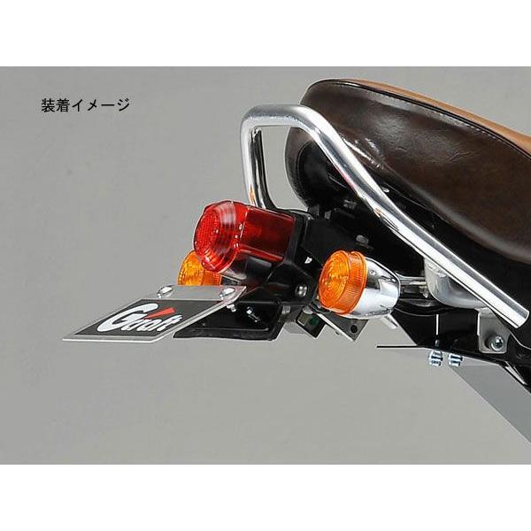 Nページ 6月2日出荷】Gクラフト ナンバープレートステー(タイプ2)ブラック