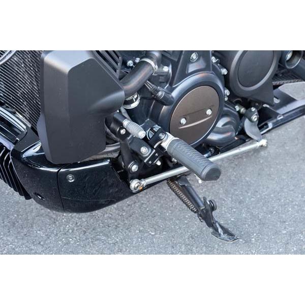 キジマ スポーツスターS(21-/RH1250S) ステップアップブラケット ポジションチェンジ HD-05447の画像