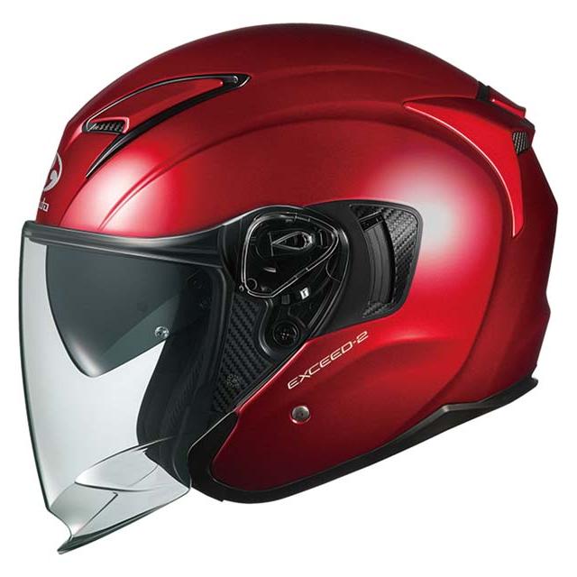 4月22日出荷】OGK Kabuto EXCEED2：シャイニーレッド XL(61-62 