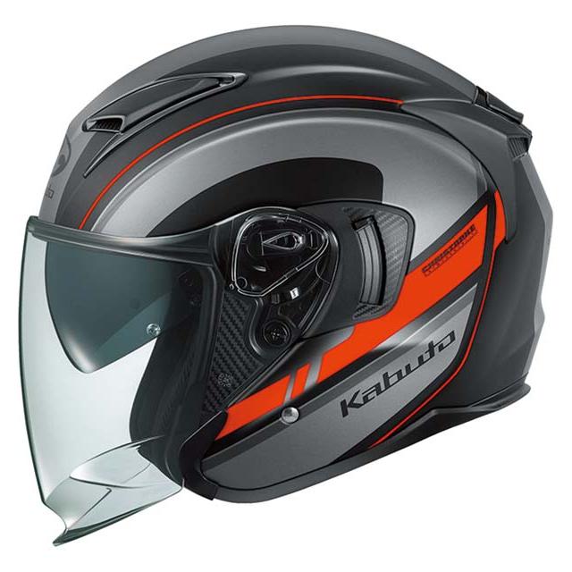 OGK Kabuto EXCEED2 RIDGE/リッジ/：フラットブラックグレー S(55-56