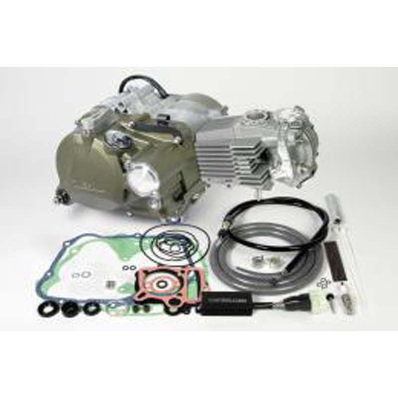 武川 スーパーヘッド4V+R 124cc プライマリー式 コンプリートエンジン