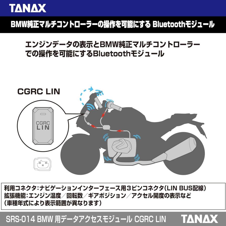 TANAX（タナックス） TANAX BMW用 データアクセスモジュール CGRC LIN