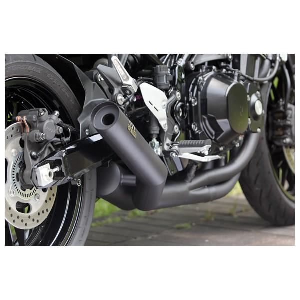 SP忠男 マフラー！！ Z900RS用 特価！ SP忠男 Z900RS マフラー 4in1 耐熱ブラック マフラー POWERBOX FULL