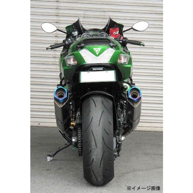 BEET ニンジャ ZX-14R マフラー NASSERT Evolution Type T-2 スリップオンマフラー[クリアチタン]ニンジャ ZX-14R('12〜)用　0222-KB6-50｜partsboxpm｜03