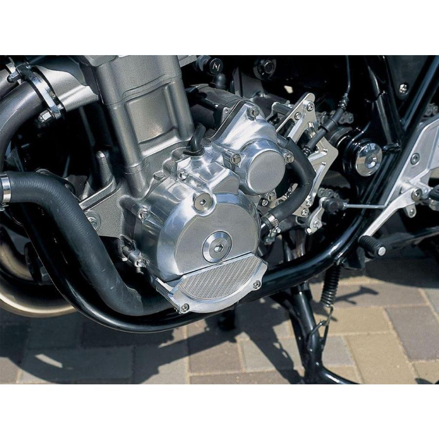 【4月23日出荷】POSH Faith エンジンガード シルバー CB1300SF 053302-03の画像