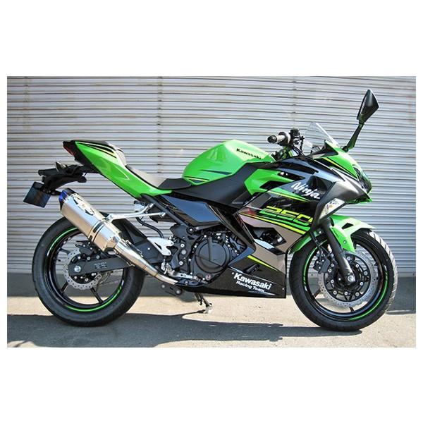BEET Ninaja250 マフラー NASSERT-R Evolution Type2 チタンレーシングマフラー[クリアチタンサイレンサー] Ninaja250('18〜) 1002-B56-50