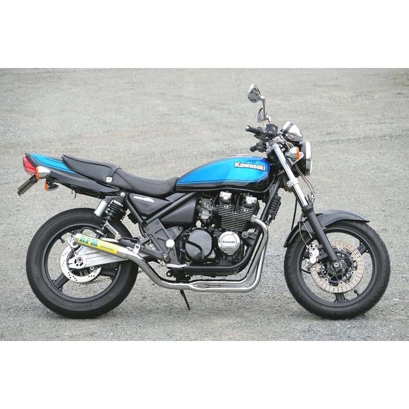 RPM ZEPHYR400x フルエキゾーストマフラー  ステンレスサイレンサーカバー  (RPM4-2-1) 1053S-01の画像