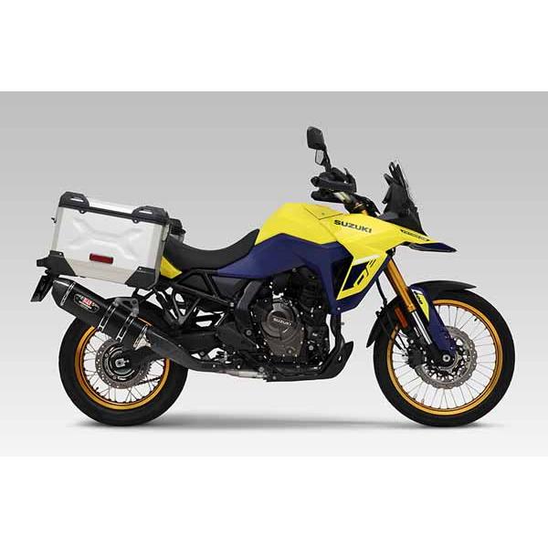 ヨシムラ V-STROM800/DE スリップオンマフラー  R-77Jサイクロン 政府認証 SMC 110-17A-5W20の画像