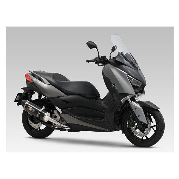 ヨシムラ 機械曲R-77J サイクロン カーボンエンド EXPORT SPEC[SMC] XMAX250（'18〜'20） 110A-316-5120_1