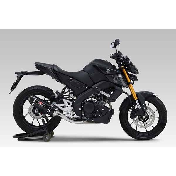 ヨシムラ YZF-R125/MT-125他 フルエキマフラー 機械曲R-77S [SMC] 110A