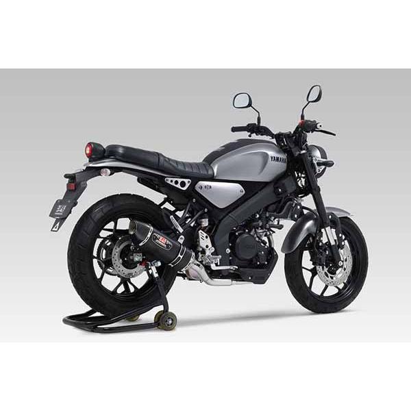 ヨシムラ YZF-R125/MT-125他 フルエキマフラー 機械曲R-77S [SMC] 110A