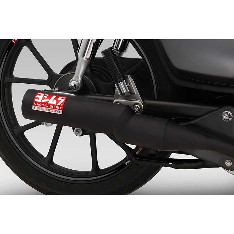 ヨシムラ C125(21~24) 機械曲ストレート762サイクロン マフラー(政府認証) 110A-44G-6660
