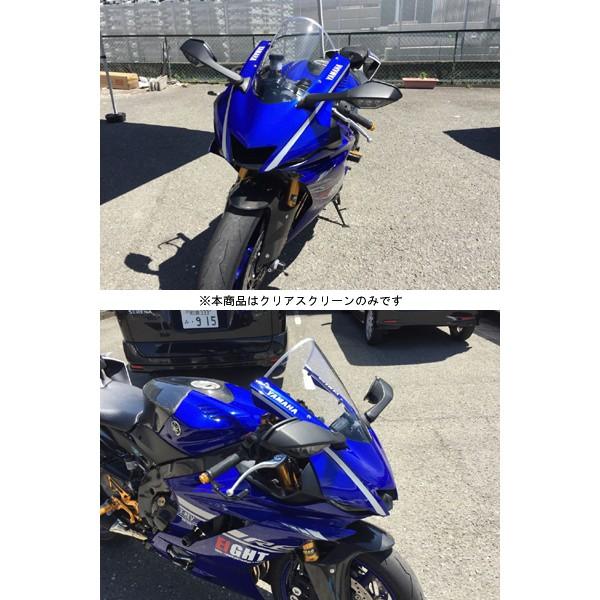 み アクリポイント ACRY-Point スクリーン ストリート [クリア] YZF-R6