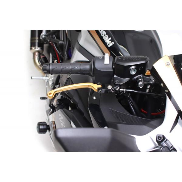 アクティブ ZX-4RR ZX-25R他 STFブレーキレバー[レッド]【スターター