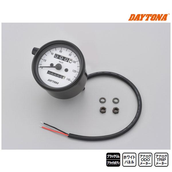 12月26日出荷】デイトナ 機械式スピードメーター φ60 ホワイトLED照明
