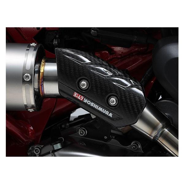 モンキー125　ヨシムラマフラー　サイクロン　カーボンヒートガードセット ヨシムラ（YOSHIMURA） 【7月14日出荷】ヨシムラ カーボンヒートガード