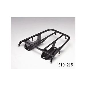 キジマ PCX125/150（〜'14）用 リアキャリア[ブラック] 210-215