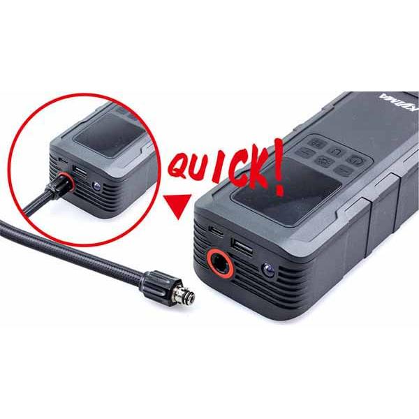 2月27日出荷】キジマ スマートエアポンプ JP03 3×2000mAh/11.1V 米・英