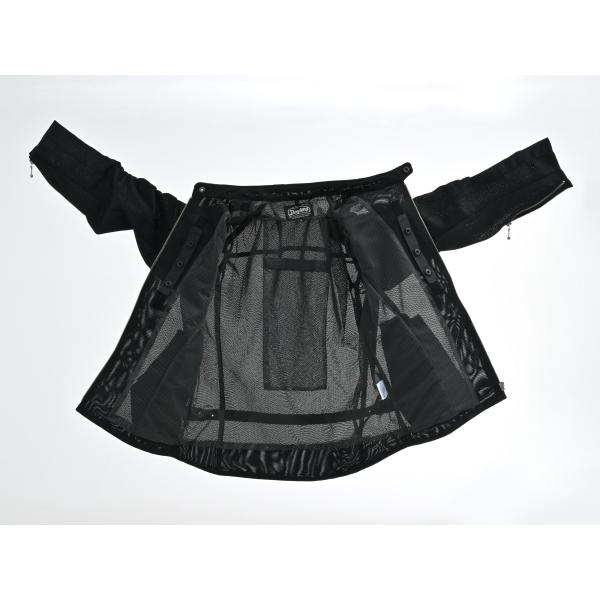 デイトナ DJ-003 メッシュシングルライダース ブラック サイズXL 37086