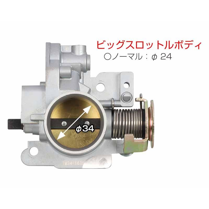 キタコ グロム(JC92) ビッグスロットルキット 口径 :φ 34 403-1452000