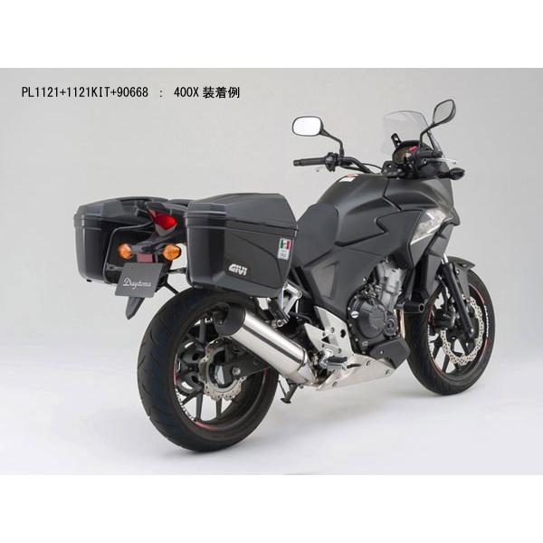 にじ DAYTONA（デイトナ） 【6月6日出荷】デイトナ GIVI E22N サイドケース