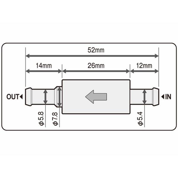 DAYTONA（デイトナ） 【1月24日出荷】デイトナ ワンウェイバルブセット