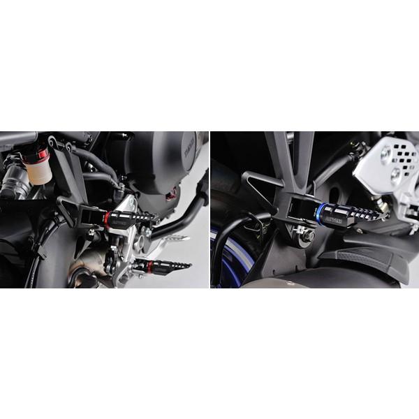 【5月1日出荷】デイトナ PREMIUM ZONE パッセンジャー側ステップセット 【PZR-05】 YAMAHA車用 96575