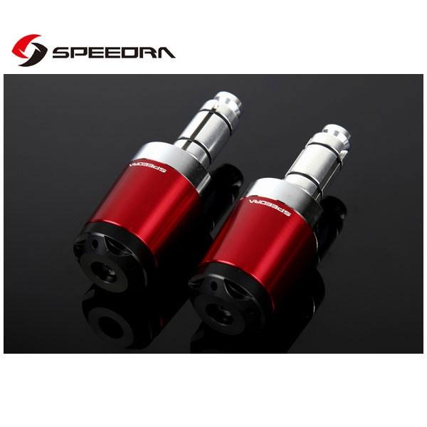 SSK SPEEDRA ヘビーウェイトハンドルバーエンドスライダー ロングタイプ(レッド)  GSX-S1000/F  ABEOL02RD