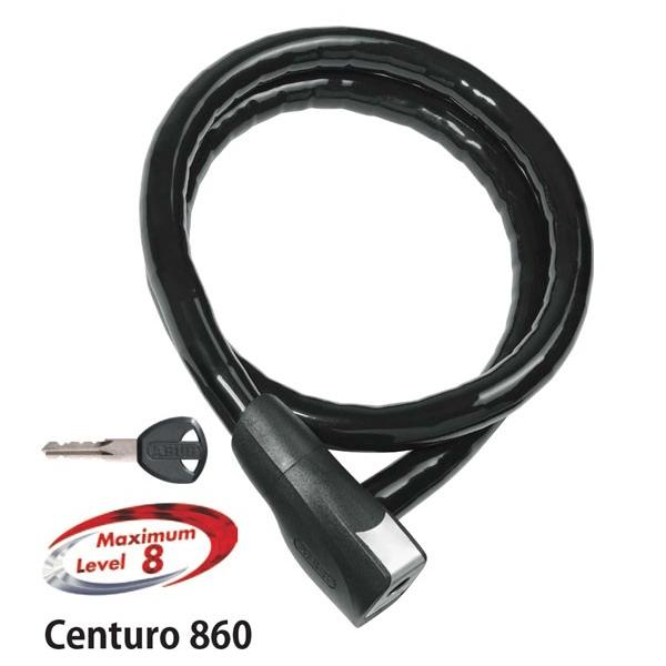 【6月13日出荷】ABUS[アブス] スチールリンクロック Centuro 860　ABUS14957