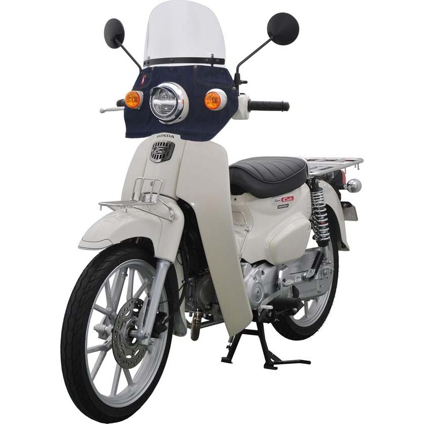 旭風防 スーパーカブ50/スーパーカブ110 旭風防(AF ASAHI) 風防 デニム1濃い青  CUB-T01_2