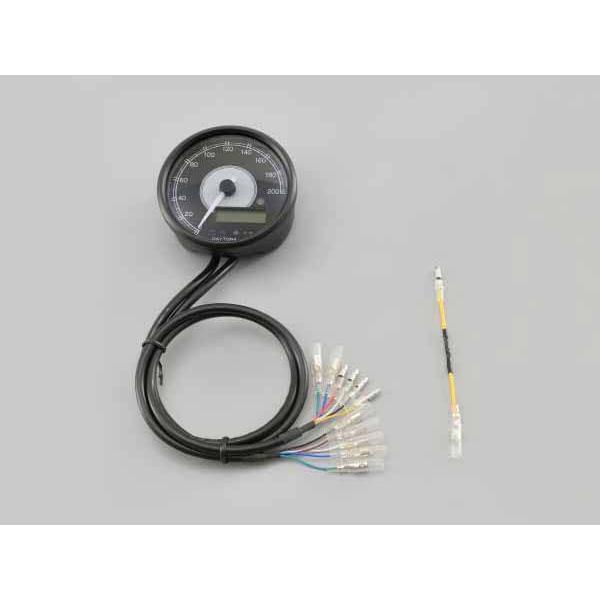 デイトナ VELONA 電気式タコ＆スピードメーター φ80 15000rpm