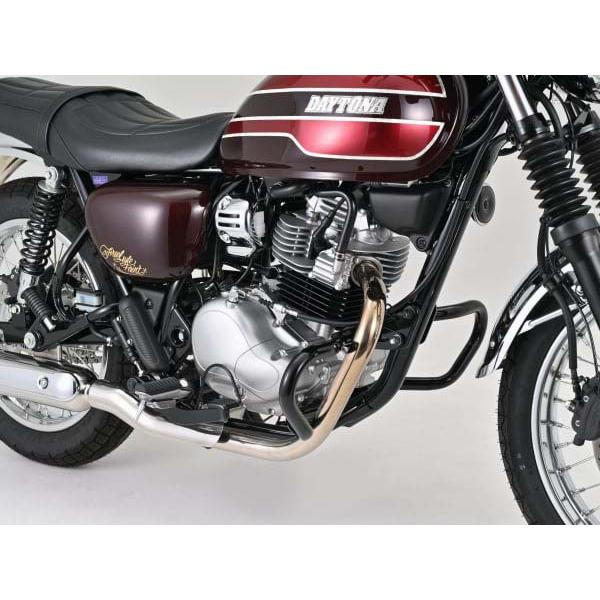 【4月30日出荷】デイトナ W230 MEGURO S1 カワサキ パイプエンジンガード グロスブラック 61563