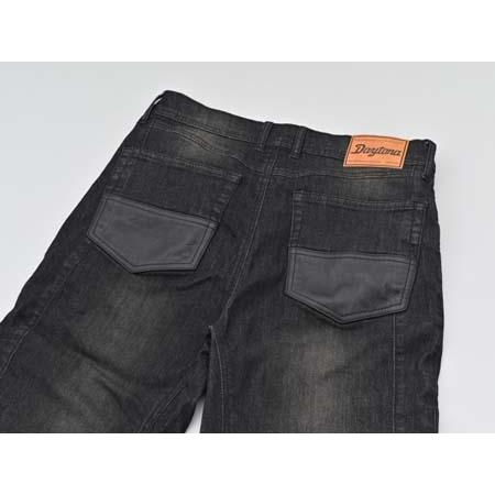 【4月25日出荷】デイトナ DB-011 ヒートガードデニムパンツ ブラック サイズ2XL DAY63313_6