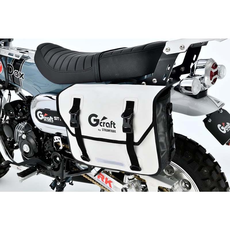 Gクラフト Gcraft×STREAM TRAIL サドルバッグ ホワイト G39438