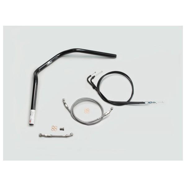 【×欠品中 要納期確認】ハリケーン ナロー2型 ハンドルSET [ブラック] CB1100RS('17〜'19) H031-046B