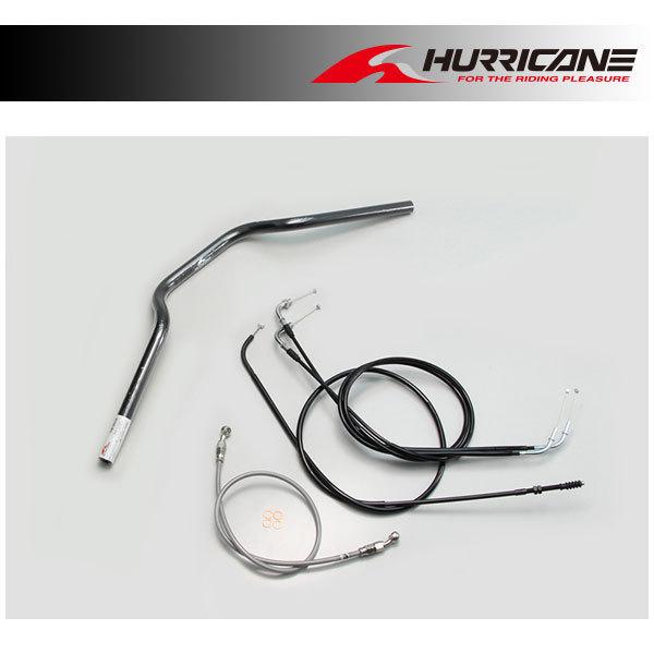 HURRICANE - 【×欠品中 要納期見さだめる】ハリケイン ヨーロピアン1型 手持ち部分仕掛ける 黒いこと  W800('20)  H717-009B ハンドル-ハンドルキット