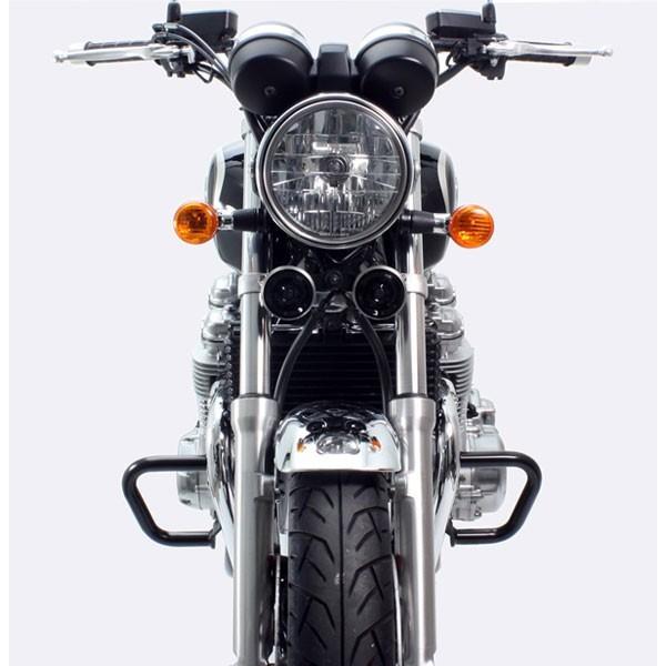 【6月9日出荷】ハリケーン CB1100/EX/ABS(〜'14)用　エンジンガード[ブラック]　HA7570B_1
