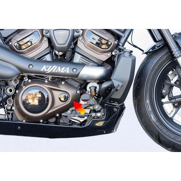 キジマ スポーツスターS(21-/RH1250S) ステップアップブラケット ポジションチェンジ HD-05447_1