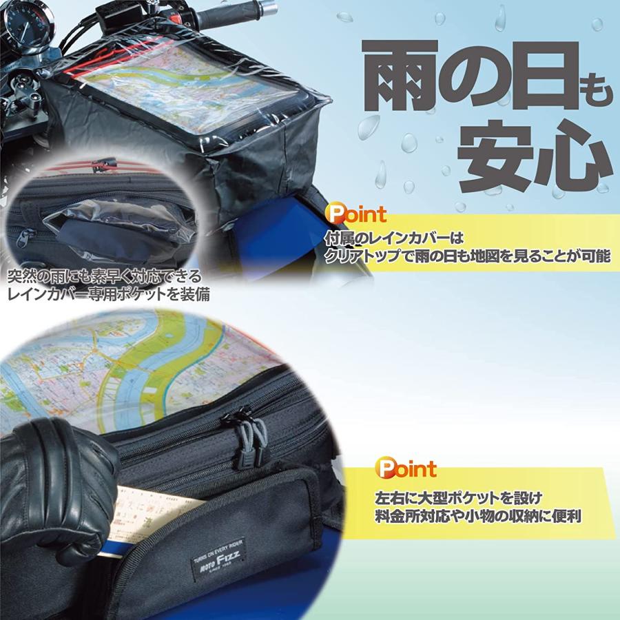 TANAX（タナックス） 【4月22日出荷】TANAX タンクバッグGT ブラック