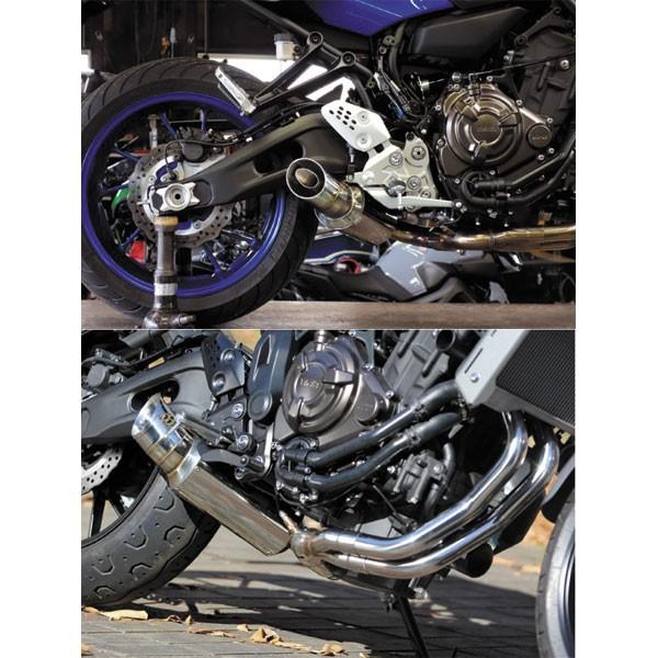 SP忠男 XSR700 マフラー フルエキゾーストマフラー MT-07 XSR700
