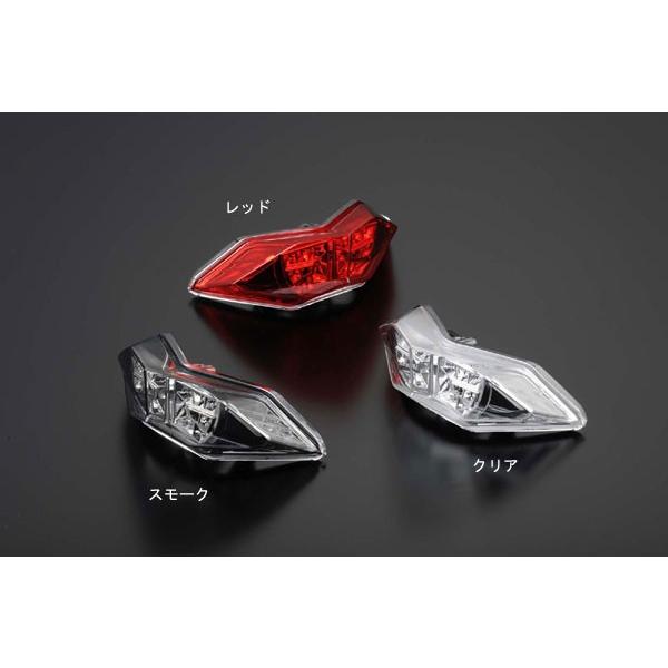 POSH（ポッシュ） ニンジャ250/Z250('13)用 LEDテールランプ[クリアー