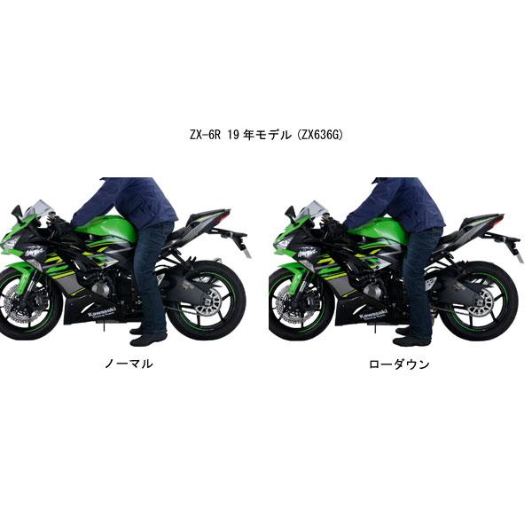 EFFEX (エフェックス) ローダウンキット 20mmダウン Z800/ZX-6R