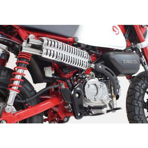 モンキー125 スペシャルパーツ武川 スクランブラーマフラー JB05【新品】 武川 モンキー125 8BJ-JB05 スクランブラーマフラー(認証) フル