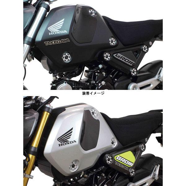 スペシャルパーツ武川 武川 アルミ削り出しサイドカラー(シルバー