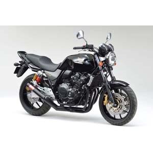 モリワキ CB400SF ONE-PIECE BLACK フルエキゾーストマフラー 01810