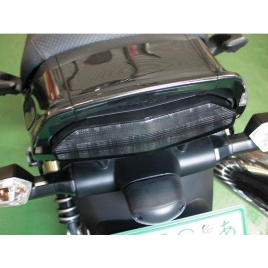 ZRX1型のビートテール ZRX400 ビートテール ローソンカラー 加工品