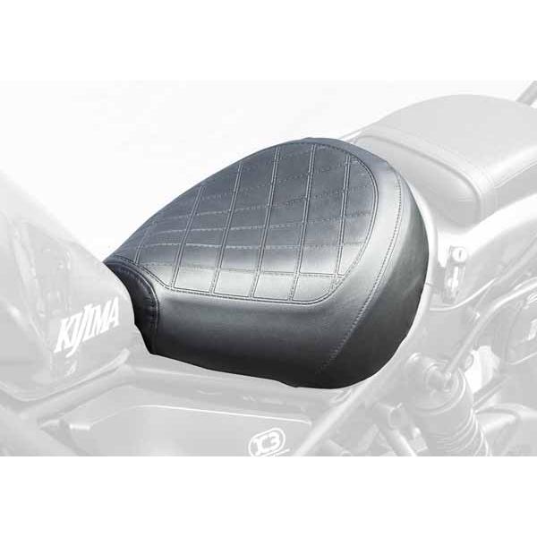最終値下げ!!レブル、２５０cc５００cc用キジマシングルシート キジマ レブル250/500他 バイクシート リーチタイプ フロント用