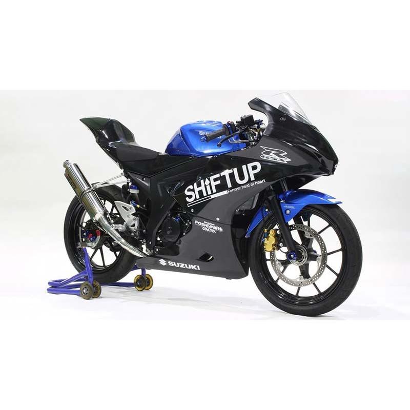 かおつう シフトアップ 【7月23日出荷】シフトアップ GSX-R125 フルエキゾースト