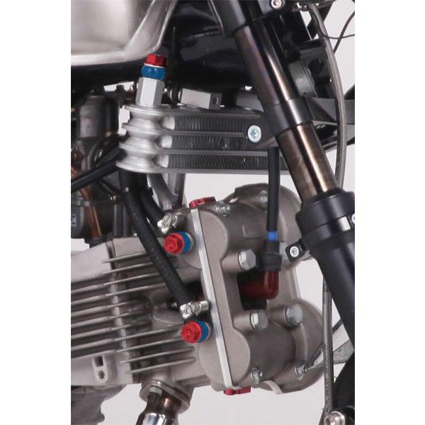 キタコ モンキー/ゴリラ・XR50R/CRF50F用 オイルクーラーキット DOHCシリンダーヘッド取出用(3段コア)　360-1133290_1